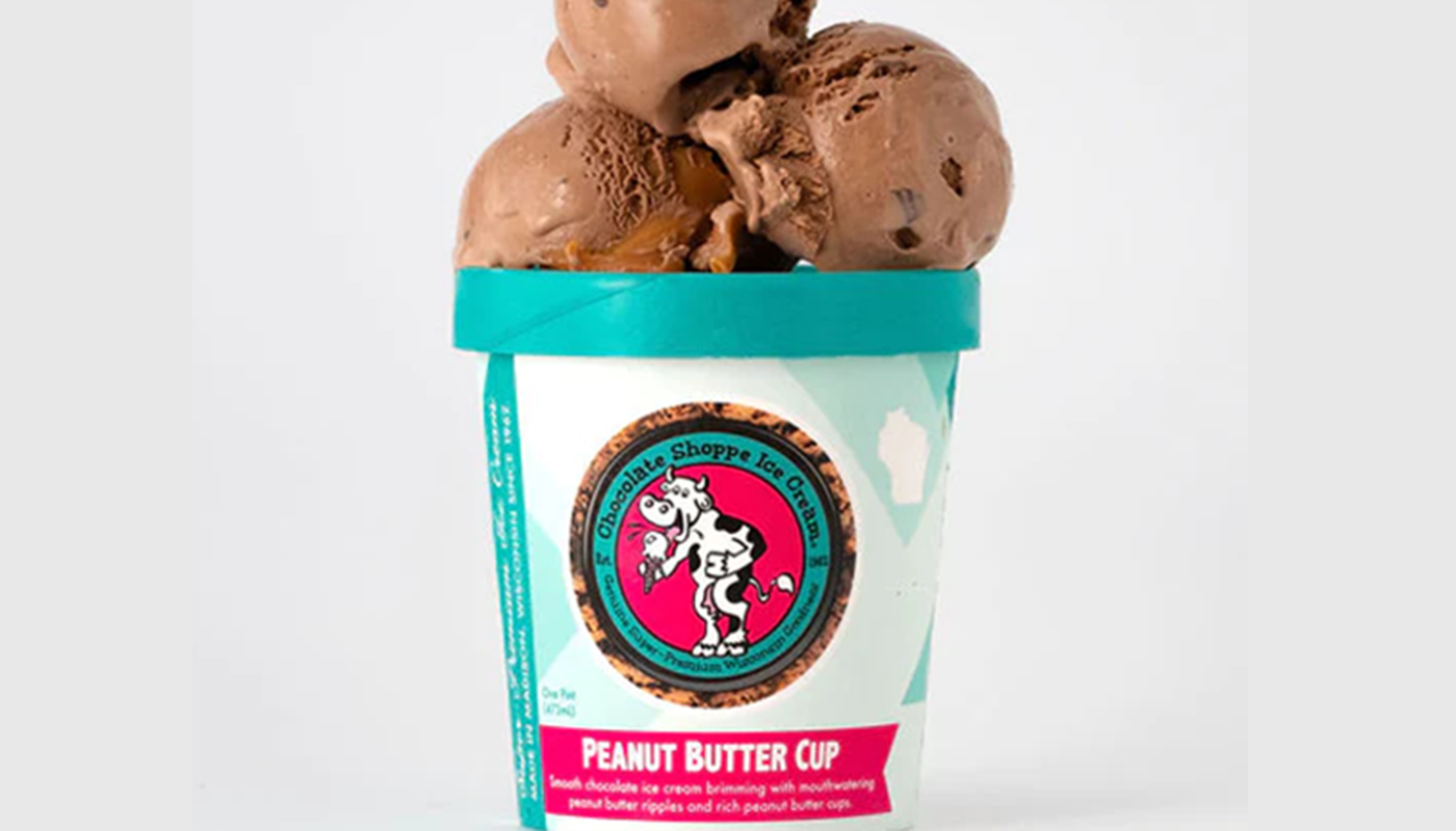 PEANUT BUTTER CUP ICE CREAM image