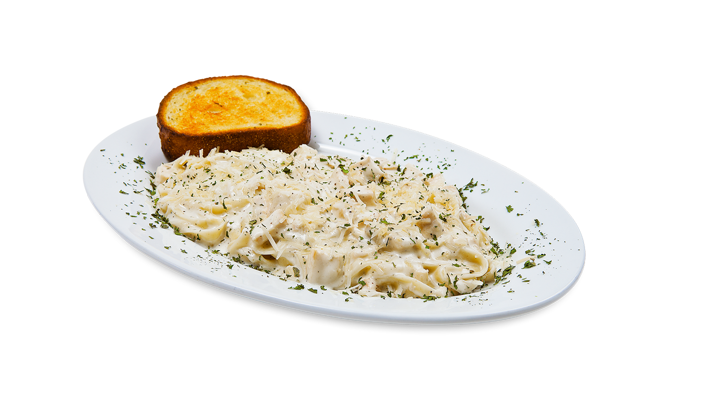 CHICKEN ALFREDO PASTA image